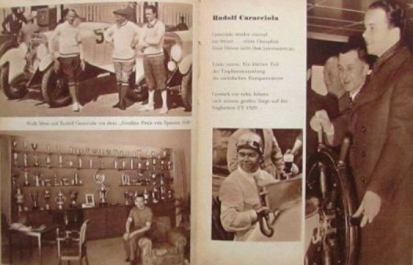 Hornickel "Rennfahrer" 1940 Racingdriver-Biography (9876)